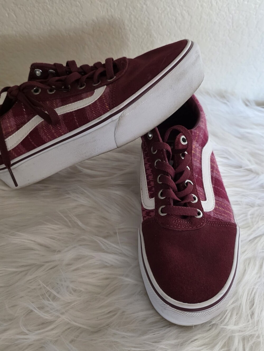 Vans Ward Platform Plaid Mix